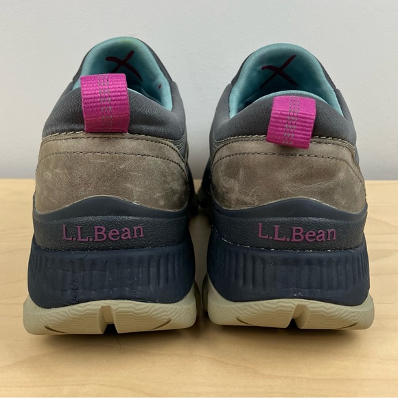 L.L. Bean Women’s Size 8.5 M Storm Chaser 6 Waterproof Slip On Shoes Iron Navy - Picture 9 of 12